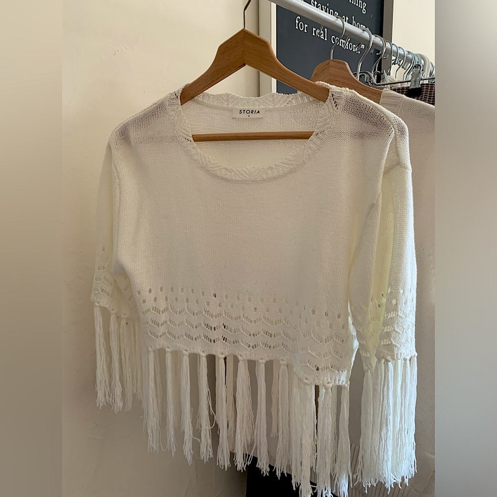 Storia Fringe Sweater
